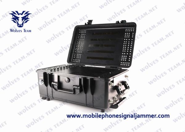 Buy cheap Military Durable Waterproof Outdoor Jammer High Power GSM 3G 4G Cell Phone Signal Jammer from wholesalers