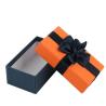 Buy cheap Recycled Gray Cardboard Art Paper Gift Packing Box With Ribbon Hot Stamping from wholesalers