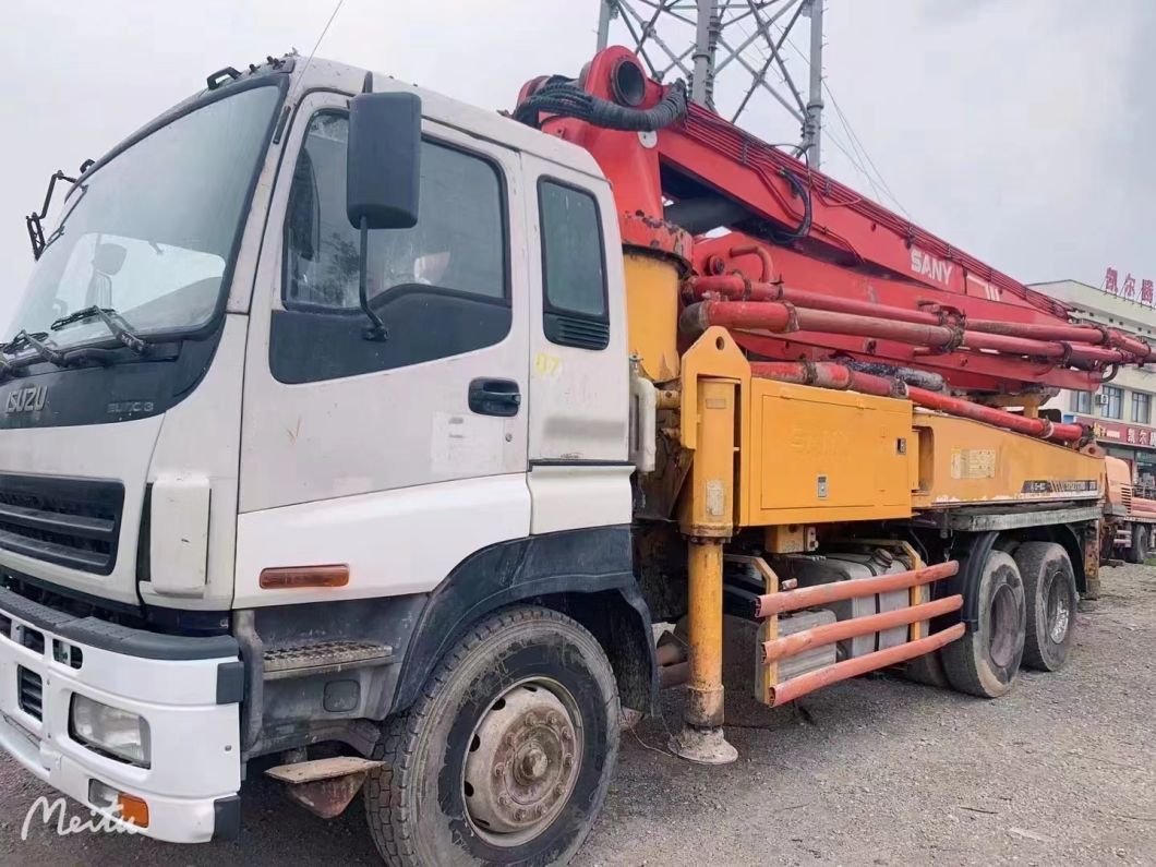 Concrete Mixer Machine Used Sy 37 Meter Concrete Pump