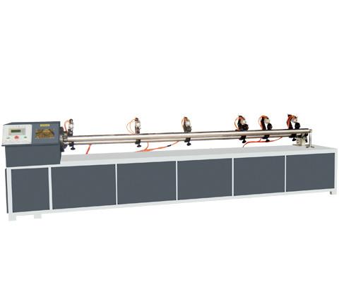 Buy cheap Multi Knife Pneumatic 76mm Cardboard Tube Cutting Machine With Plc Control System from wholesalers