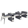 Buy cheap Main Material Panel/Glass/Fabric/Steel Office Workstation Desk for Custom Furniture from wholesalers