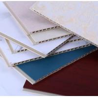 Buy cheap Relle Waterproof Bamboo Wood Fiber Integrated Wallboard Commercial PVC Wall product
