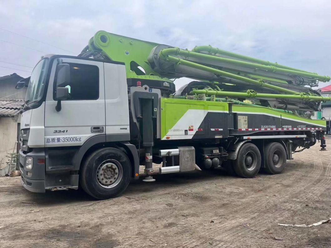 2020 Renovated Zml 52m Concrete Pump on Isz Truck Concrete Boom Pump Heavy Equipment