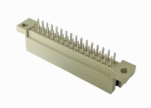 Buy cheap Straight DIN 41612 Connector Pcb Male Header 180 Degree Gold / Tin Over Nickel from wholesalers