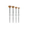 Buy cheap 1 Set 4 Size Body Paint Brushes Fan Brush Pen for Oil Acrylic Water Painting Artist from wholesalers