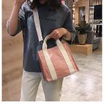 Candy Color Handled 12cm Women Crossbody Handbag