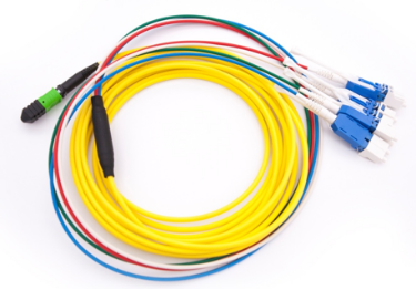 MPO/MTP Fan-out 4xLc UniBOOT Fiber to Patch Cord 