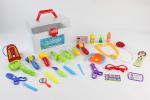 Cute Role Play Medical Pretend And Play Doctor Set First Aid Kit Box 28 Pcs