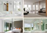 Flat Shape Double Sided Mirror Glass 1.8mm - 19mm Thickness For Bathroom