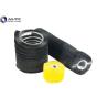 Buy cheap Flexible Spiral Brush Industrial Cleaning Nylon Roller Black White Aluminum Base from wholesalers
