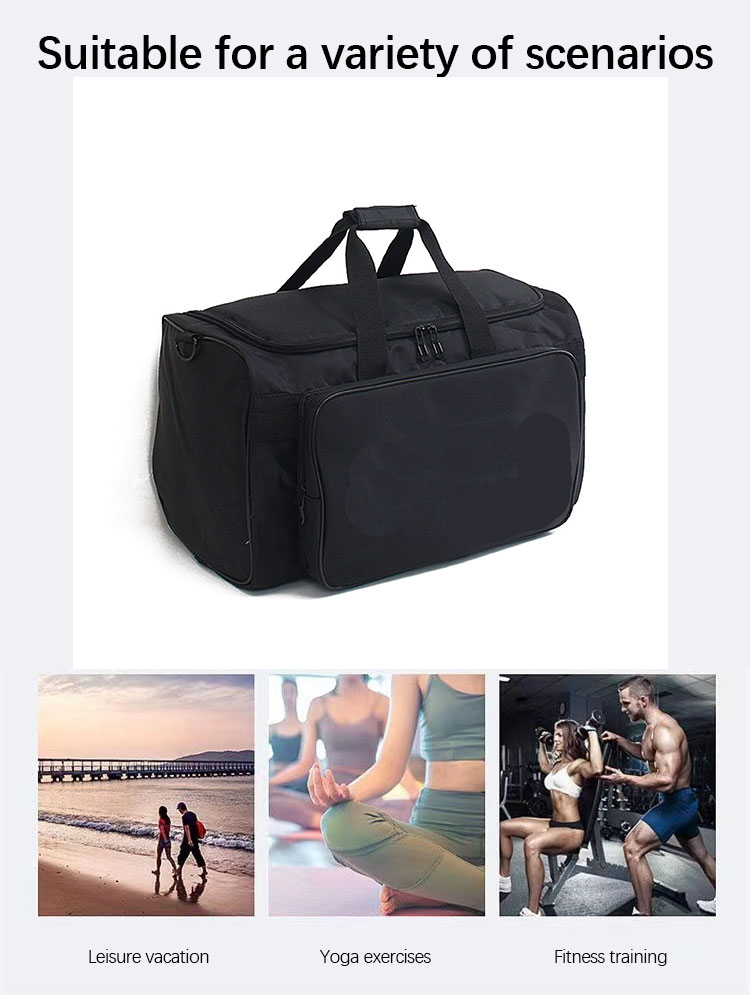 OEM Travel Sport Gym Bags Large Overnight Duffel Carry On Bag Nylon Foldable Custom