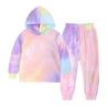 Buy cheap Jogging Spring Children'S Clothing Tie Dye Two Piece Jogger Set from wholesalers