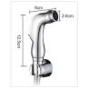 Buy cheap Stainless Steel Bidet Push Shower Head For Sustainable Rinse Bathroom Bath Shower Hand from wholesalers