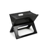 Outdoor Camping Sheet Metal BBQ , Folding Charcoal BBQ Grill 47X25X49cm
