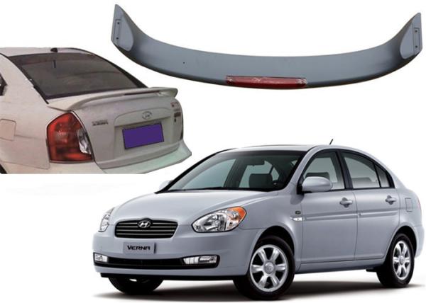 Buy cheap Auto Sculpt Roof Spoiler with LED light for Hyundai Accent Verna 2000 and 2007 from wholesalers