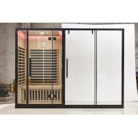 Buy cheap Wet Dry Steam 110V/220V/380V Sauna Room Far Infrared Light Therapy Room product
