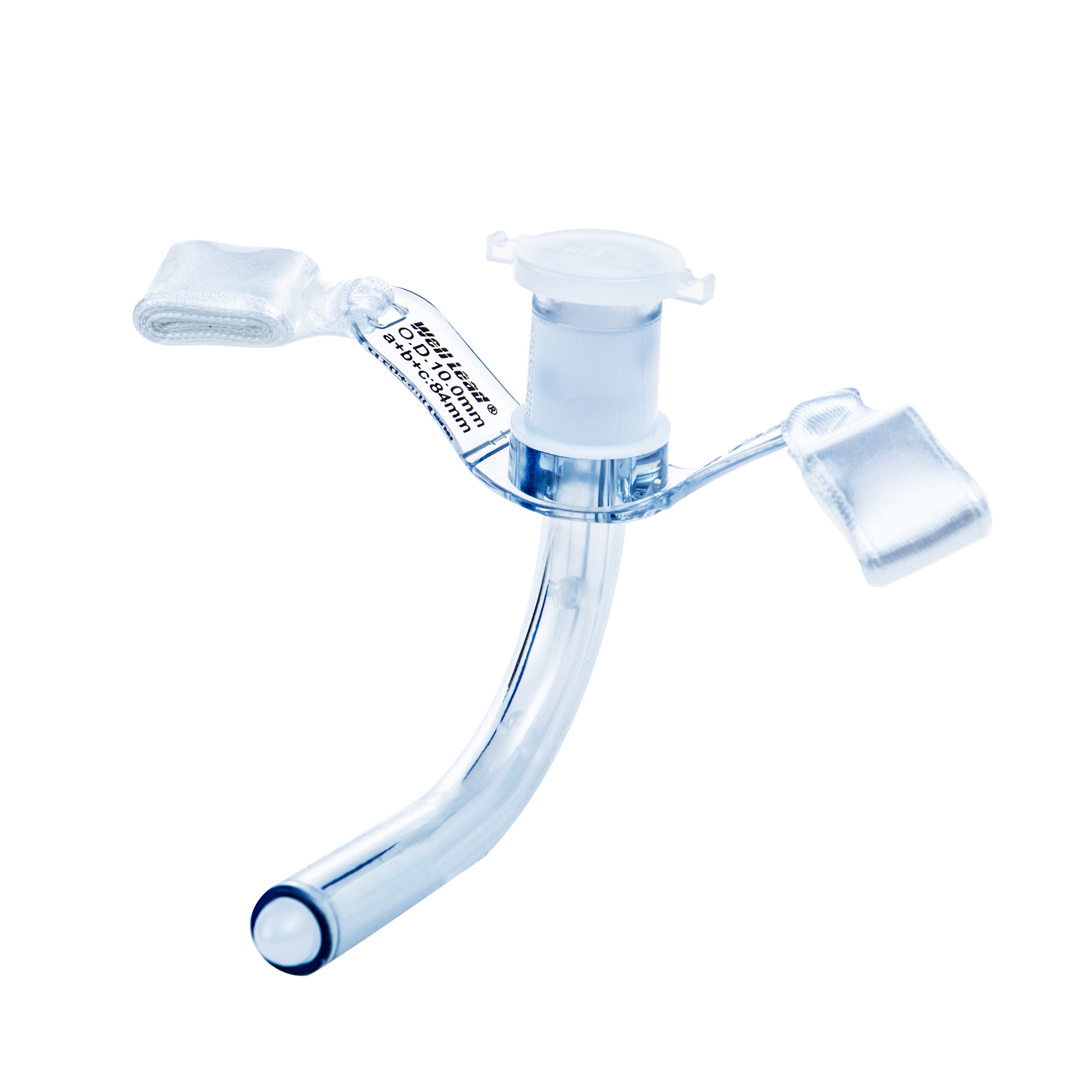 Medical Supply Disposable PVC Cuffed / Uncuffed Tracheotomy Tube 2.0-11.0mm