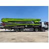 Buy cheap Hydraulic Machining Process Used Putzmeister 56 Meter Pump Truck with Mercedes Benz from wholesalers