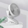 Buy cheap Plastic Rechargeable Clip Fan Clip On Oscillating Fan Three Speed from wholesalers