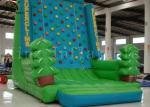 Forest Immersive Rock Climbing 0.55mm PVC Inflatable Sports Games / Climbing