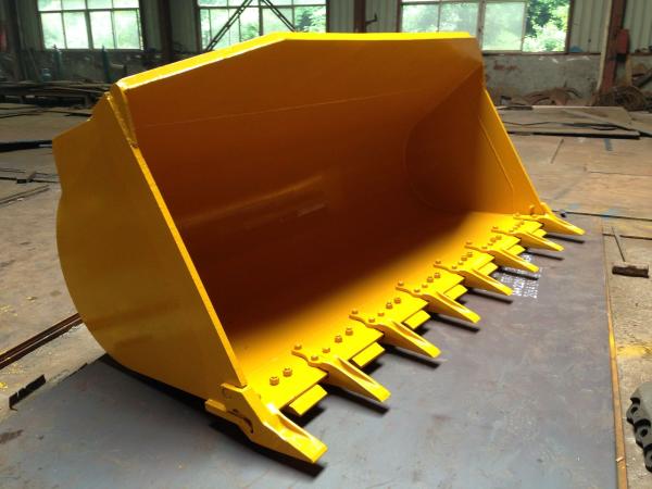 Buy cheap supply good quality kOMATSU WA350-8 wheel loader standard bucket with bucket teeth from wholesalers