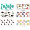 Buy cheap Foil Hot Stamping AB Transfer Film UV DTF Cup Wrap Transfers 16OZ Non Toxic from wholesalers