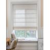 Buy cheap Europe Japan new China style white Plain linen curtain Roman blind for bedroom living reading dinning room balcony from wholesalers