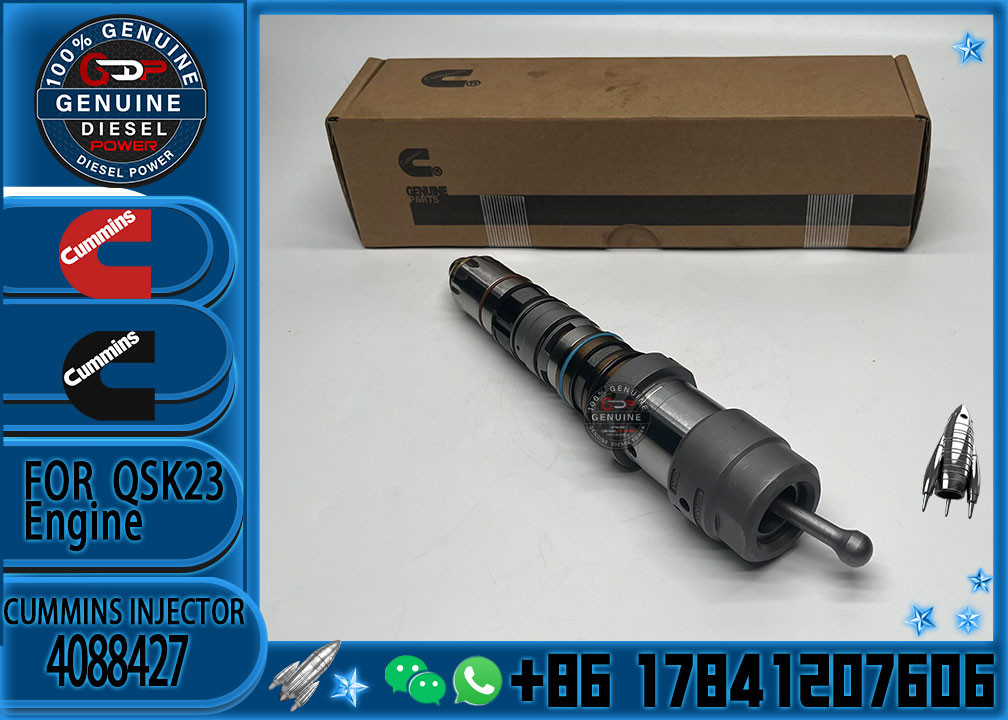 Genuine Diesel Fuel Injector 4326780 4001813 4087893 4088427 For Cummins QSK60 Engine