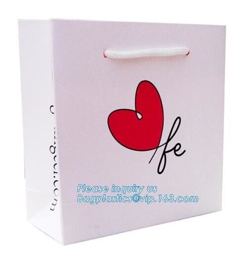 Paper Carrier Bag, Gift Packaging Carrie Shopping Paper Bag Birthday Wedding Christmas And Festive Celebrations