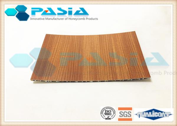 Bamboo Imitation Lightweight Honeycomb Panels For Furniture RHS / C Channel