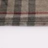 Buy cheap Coffee Color Plaid Patterned Velvet Fabric 240gsm For Pillowslip Curtain Pants from wholesalers