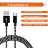 Buy cheap Long Apple Lightning To USB Cable / Iphone 5 Apple 6s Charger Cord Durable from wholesalers