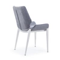 Buy cheap Comfortable Lounge 47cm Stainless Steel Dining Room Chairs product