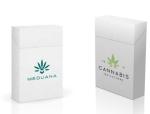 157gram 0.55mm Thickness Cigarette Packaging Box Full Color Flexo Printing