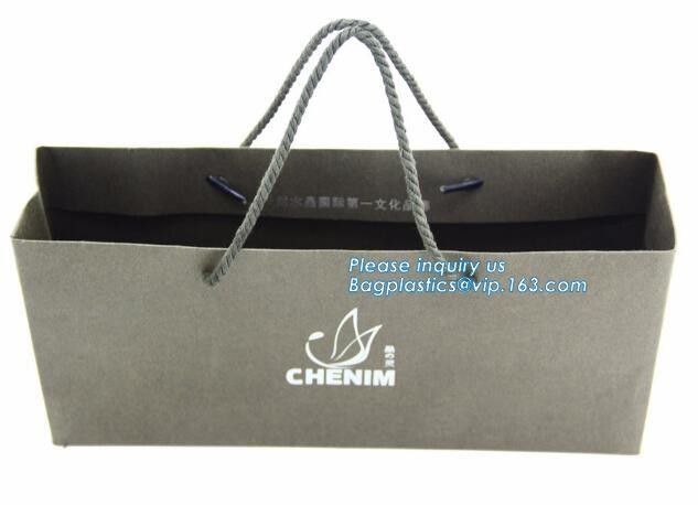 recycled custom printing logo shopping pack paper bag,Customized food paper bags for retail store,Packaging bag for Ever