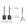 Buy cheap Active Column Array Speakers Music Instrument Dj Equipment 15 Inch Driver from wholesalers
