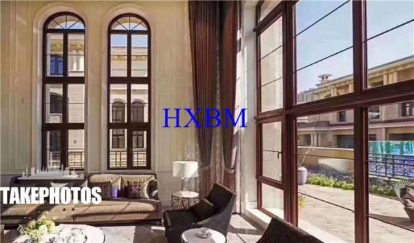 Buy cheap Larch Wood 12A Aluminium Double Glazed Windows Powder Coated ISO9001 from wholesalers