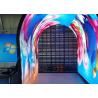 Buy cheap Customized Shape Interior Curved RGB LED Screen Passageway Background from wholesalers