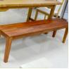 Buy cheap French Style 160cm Long Mahogany Solid Wood Dining Bench from wholesalers