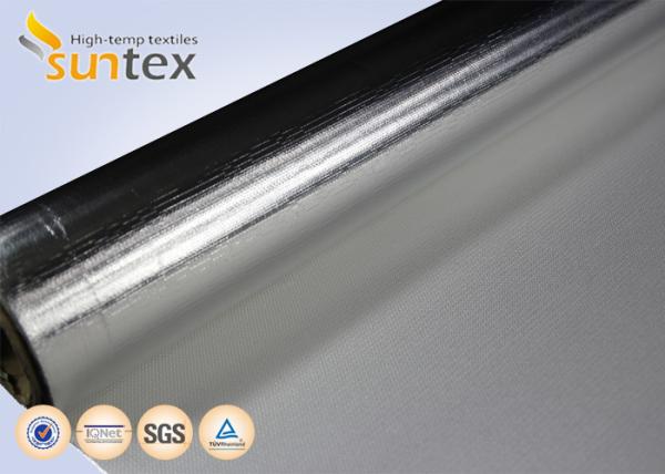 Buy cheap 10 Micron Heat Shield Film Coated Fiberglass Insulation With Aluminum Backing Thermal Sheath from wholesalers