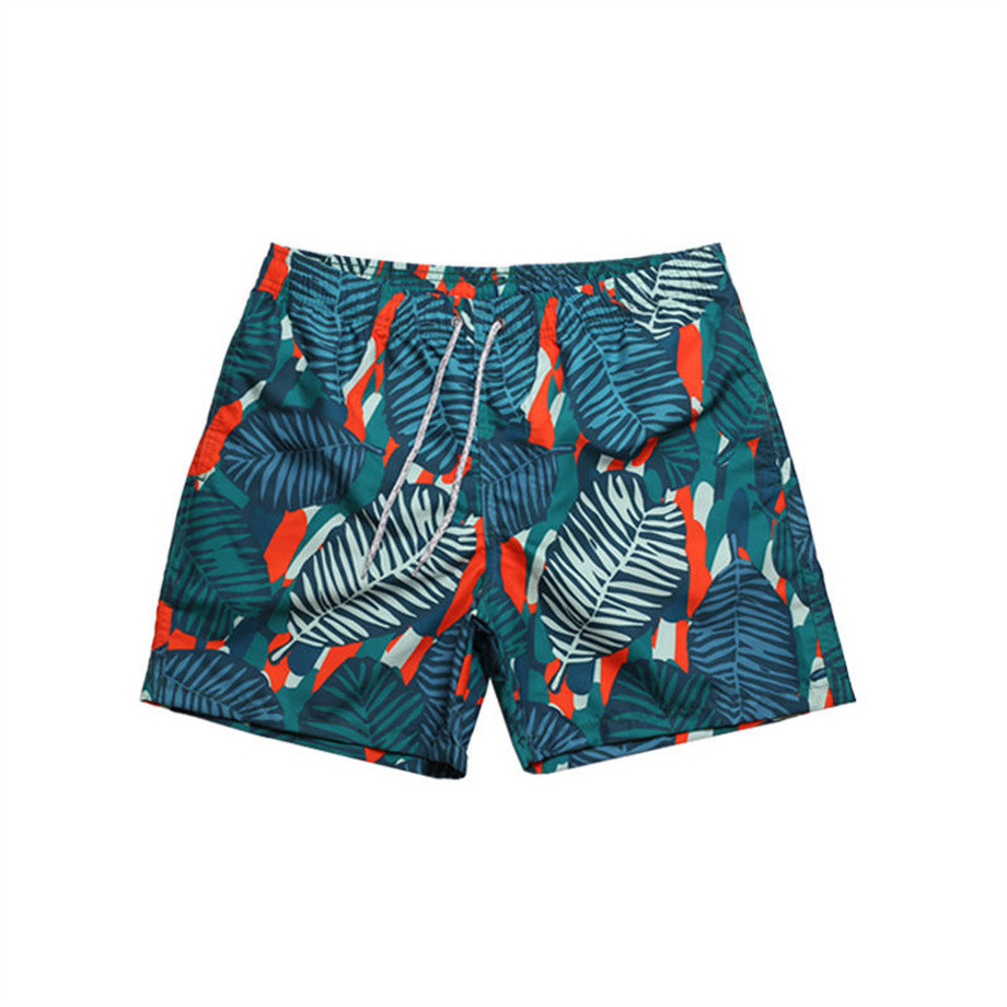 Wholesale Men Swimwear Board Shorts Men Printed Swim Trunks Men Beach Shorts