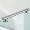 Buy cheap Heavy-Duty Stainless Steel Handrails with Flat Saddle Design for Glass Fencing from wholesalers