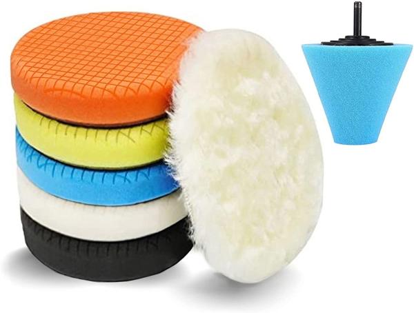 Buy cheap Polishing 5pcs 6 Inch 150mm Buffing Sponge Pads Cone Shaped from wholesalers