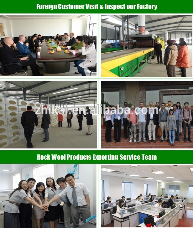 98% Water Repellent Rock Wool Insulation Sliver