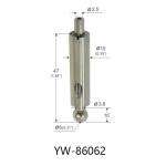 Female Thread M4*8H Nickel Surface Wire Cable Grips Accessories YW86059