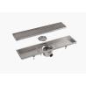 Buy cheap Anti Mite / Virus Stainless Steel Shower Drain Cross Section Minimum Net Width 10MM from wholesalers