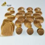 16 inches Virgin Human Hair Bundles No Tangle No Shedding Directly Prices