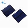 Buy cheap 5V Strip PET Solar Photovoltaic Panel ZW-6855 Mini Portable Solar Panels 0.5W Epoxy Solar Panel from wholesalers