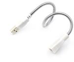 PVC TPE USB Light Gooseneck 5A Stainless Steel Flex Pipe