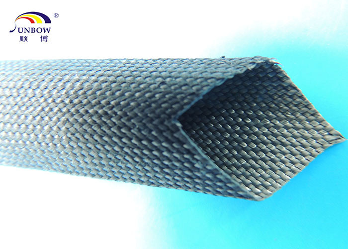 White Uncoated Flexible High Temperature Fiberglass Sleeving for Cables 400℃